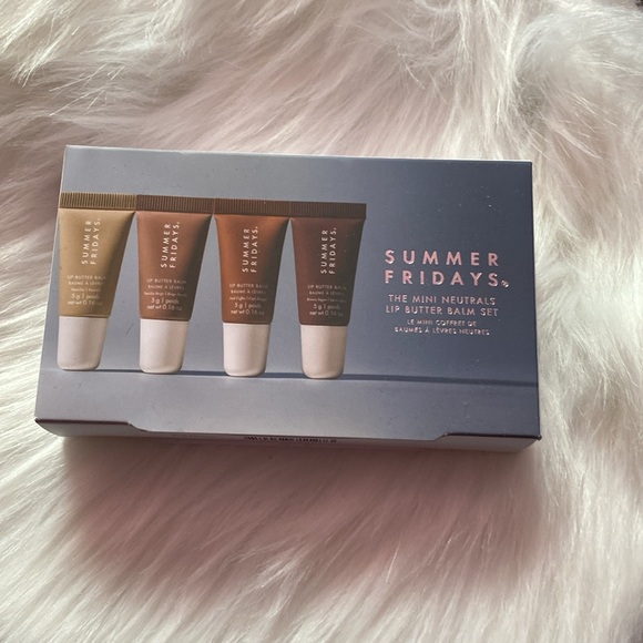 Summer Fridays Mini Neutrals Lip Butter Set New - Picture 3 of 3